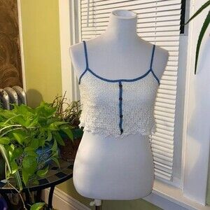 Like New Paper Crane Crop Top